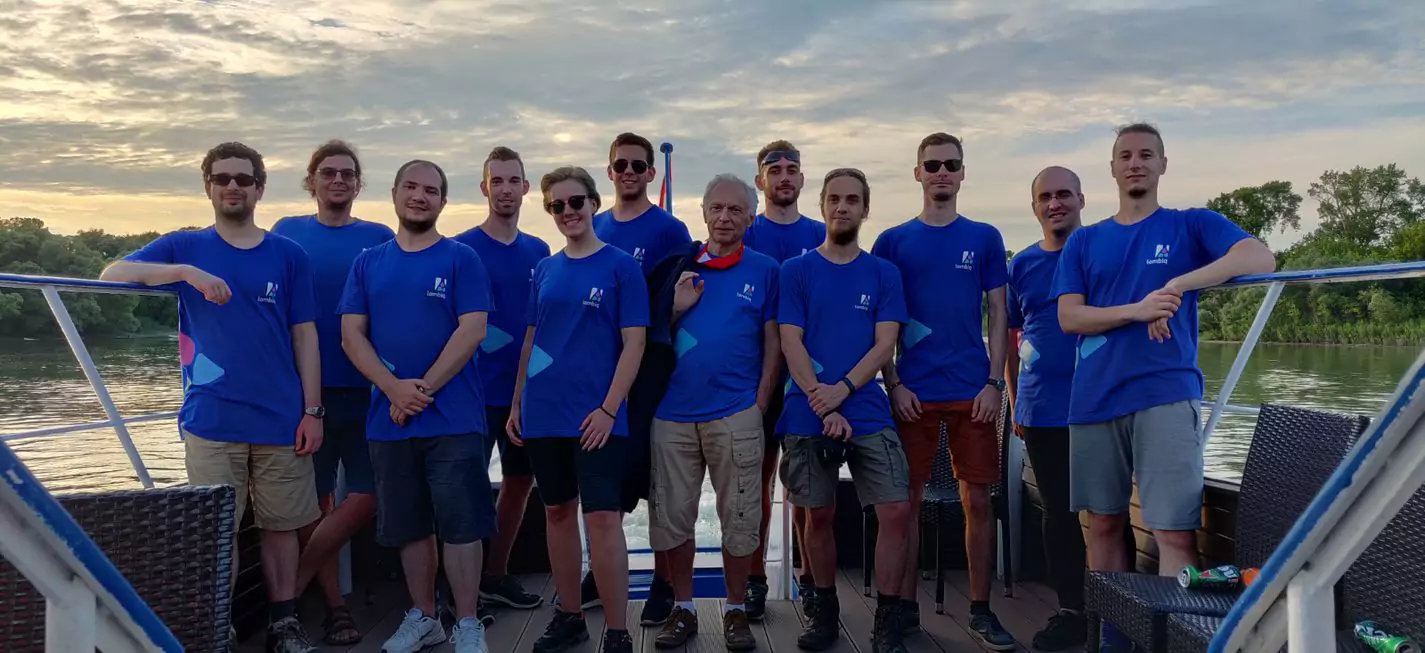 The Lombiq Team in 2020